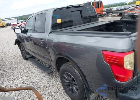 2021 Nissan Titan Pro-4X 4X4 from USA, damaged, VIN 1N6AA1ED3MN526499
